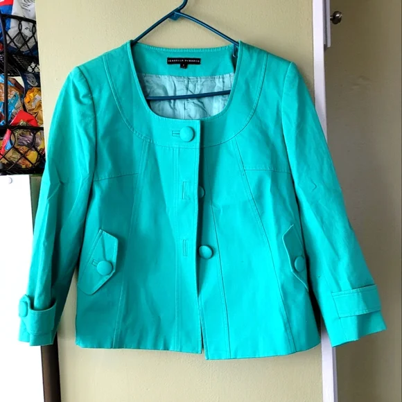 Isabella Demarco Jackets Coats Teal Jacket Poshmark
